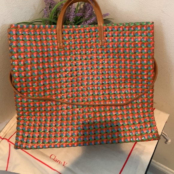 Clare V Handbags - - Clare V. Simple Woven Leather Tote
CLARE V.